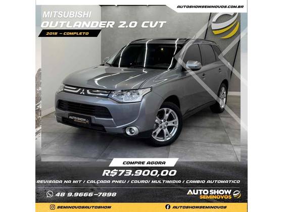 MITSUBISHI OUTLANDER 2.0 16V GASOLINA 4P AUTOMÁTICO MITSUBISHI OUTLANDER 2.0 16V GASOLINA 4P AUTOMÁTICO